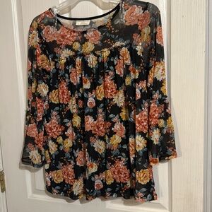 Bobbie Brooks peasant top